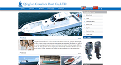 Desktop Screenshot of grandseaboat.com