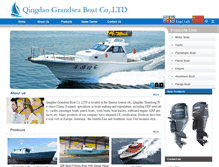 Tablet Screenshot of grandseaboat.com
